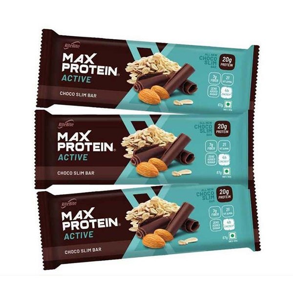 MAX PROTEIN ACTIVE CHOCO SLIM BAR 67GM