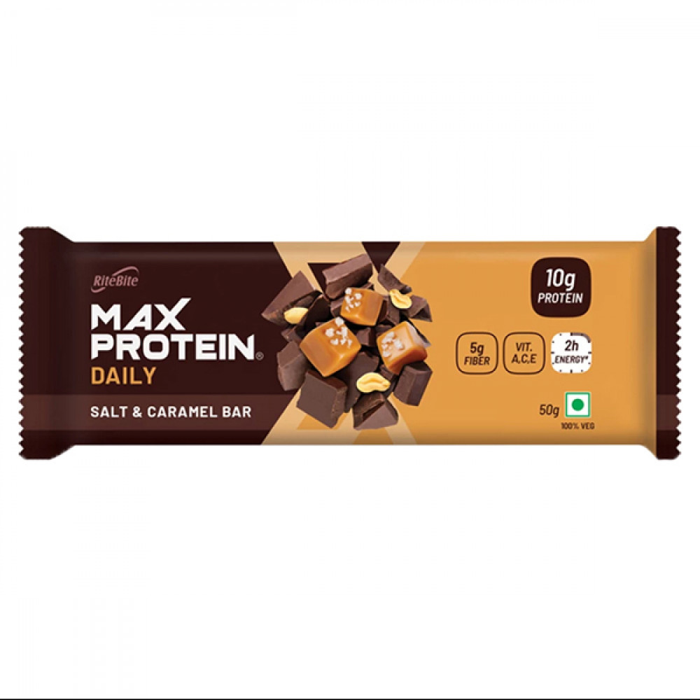 Max Protein Daily Salt & Caramel Bar 50g