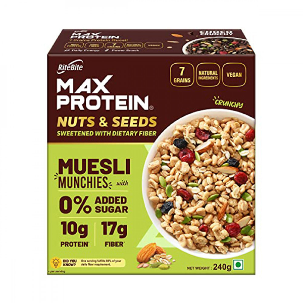 Max Protein Muesli Nuts & Seeds 240g