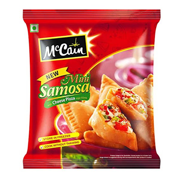 Mccain Cheese Samosa Pizza 240G