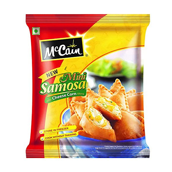 Mccain Mini Samosa Cheese Corn 240g