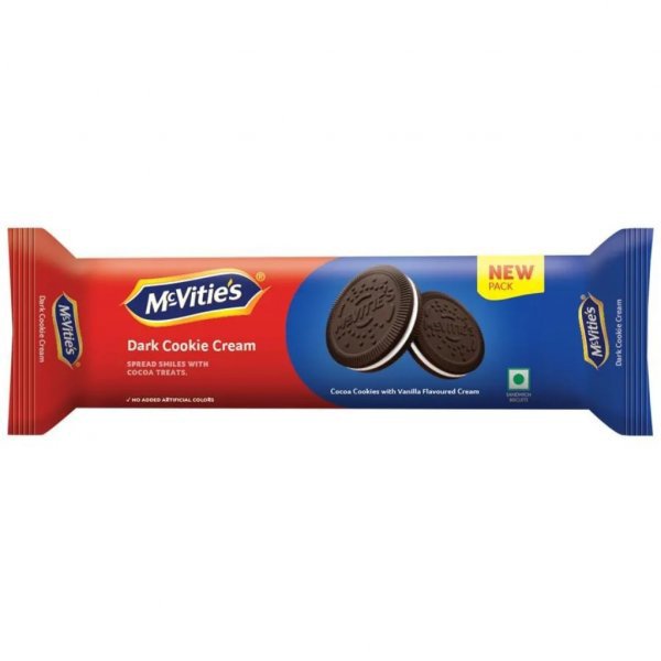 MCVITIES DARK COOKIES CREAM