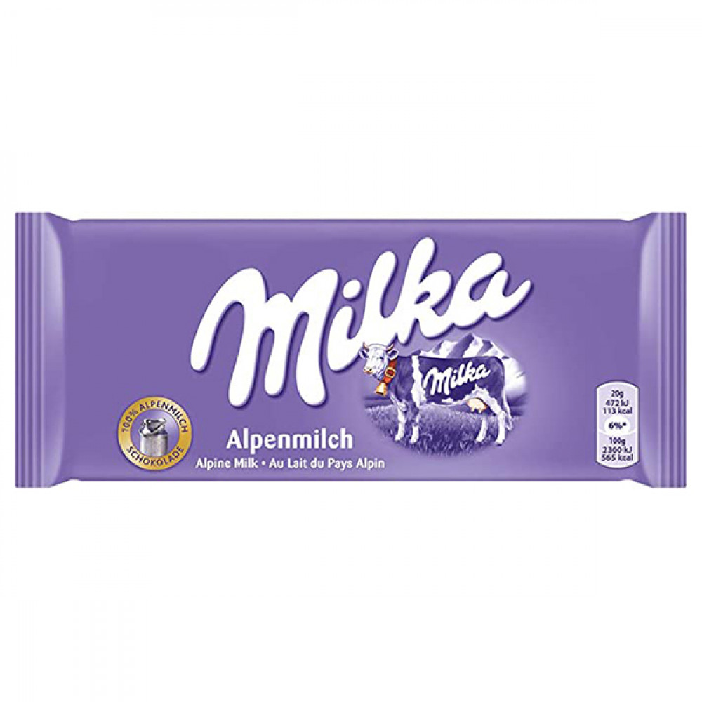 Milka Alpime Milk 100g