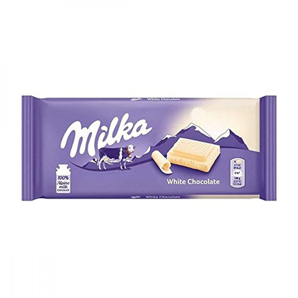 Milka White Cocolate 100g