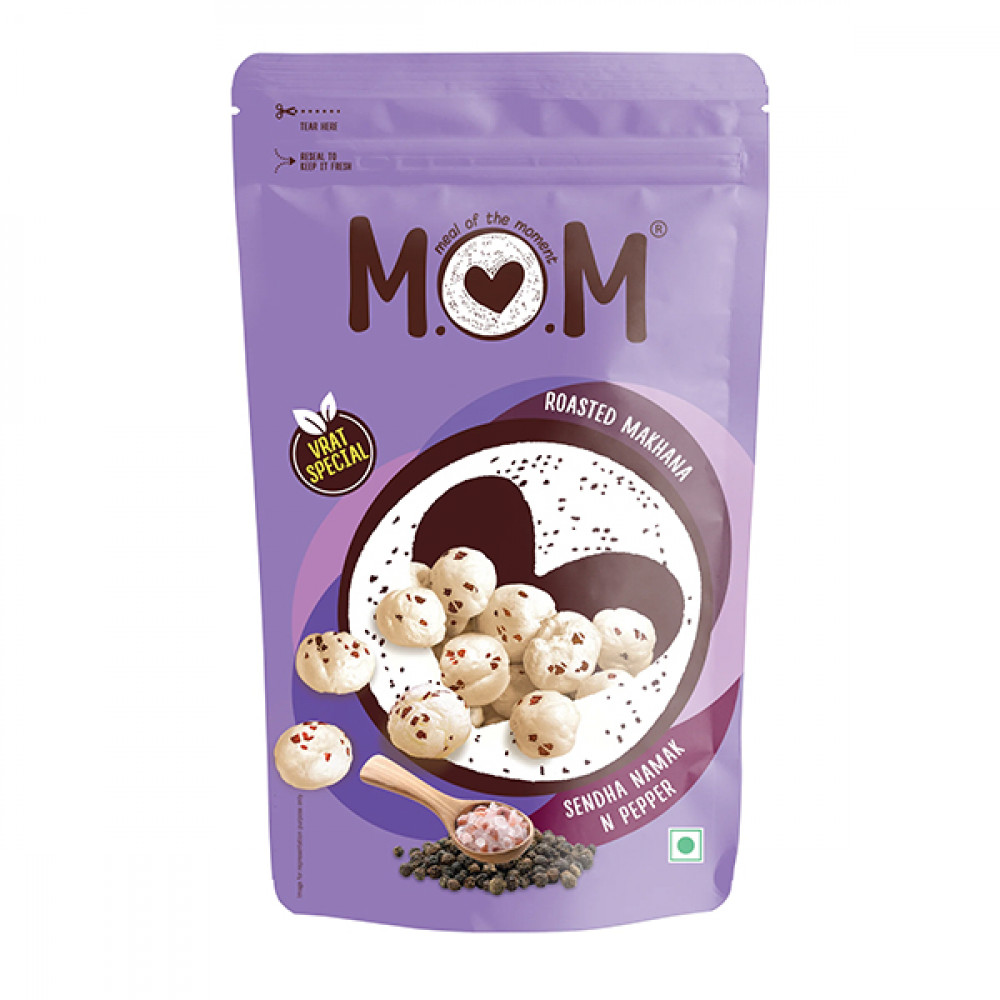 Mom Makhana Sendha Namak & Pepper 60g