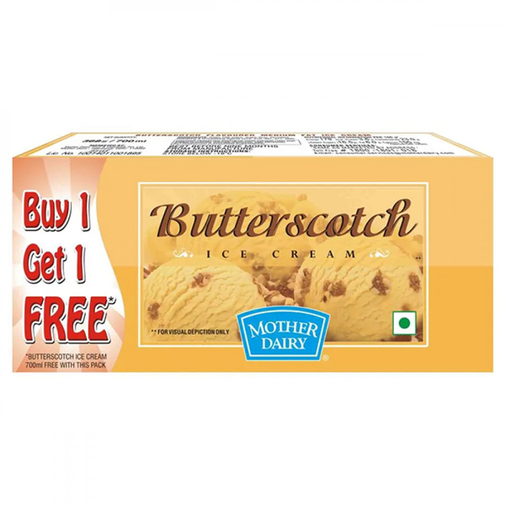 Mother Dairy Butterscotch Bogo