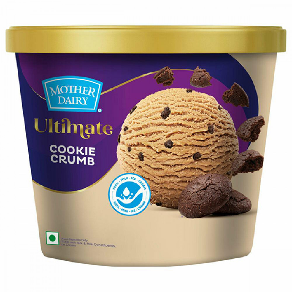 Mother Dairy Cookie Crumb 115ml Tub