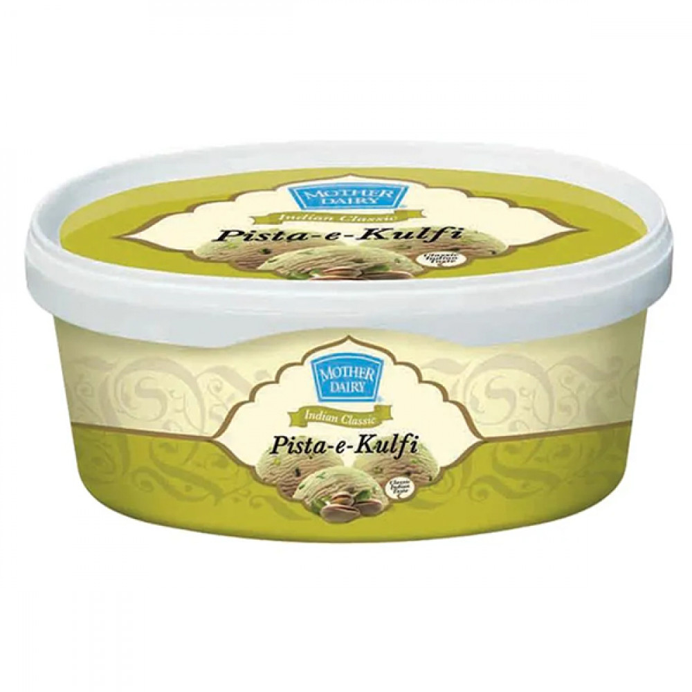 Mother Dairy Pista Kulfi Tub