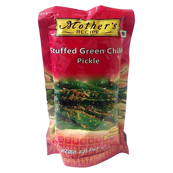 Mother`s Stuffed Green Chiili Pickle 200G