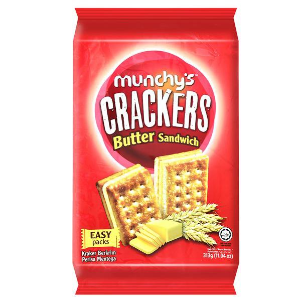 Munchys Butter Sandwich Cracker 313g