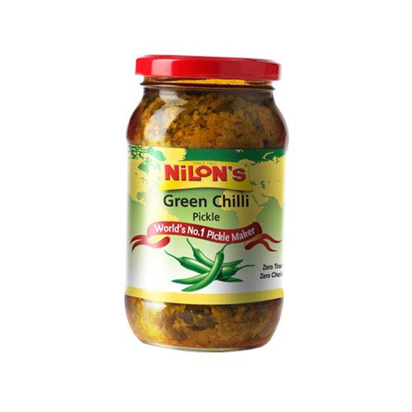 Nilon`s Green Chilli Pickle 400Gm