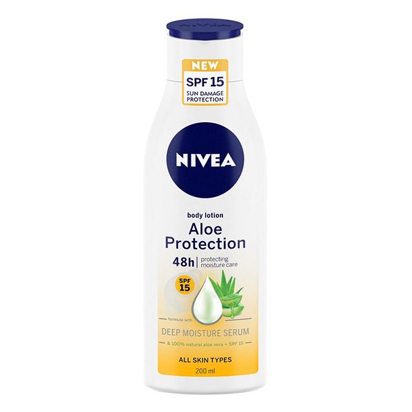 Nivea Aloe Protection SPF15 Body Lotion