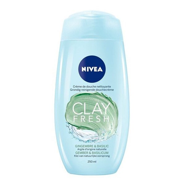 NIVEA SHOWER GEL CLAY FRESH HIB&GRP 250ml