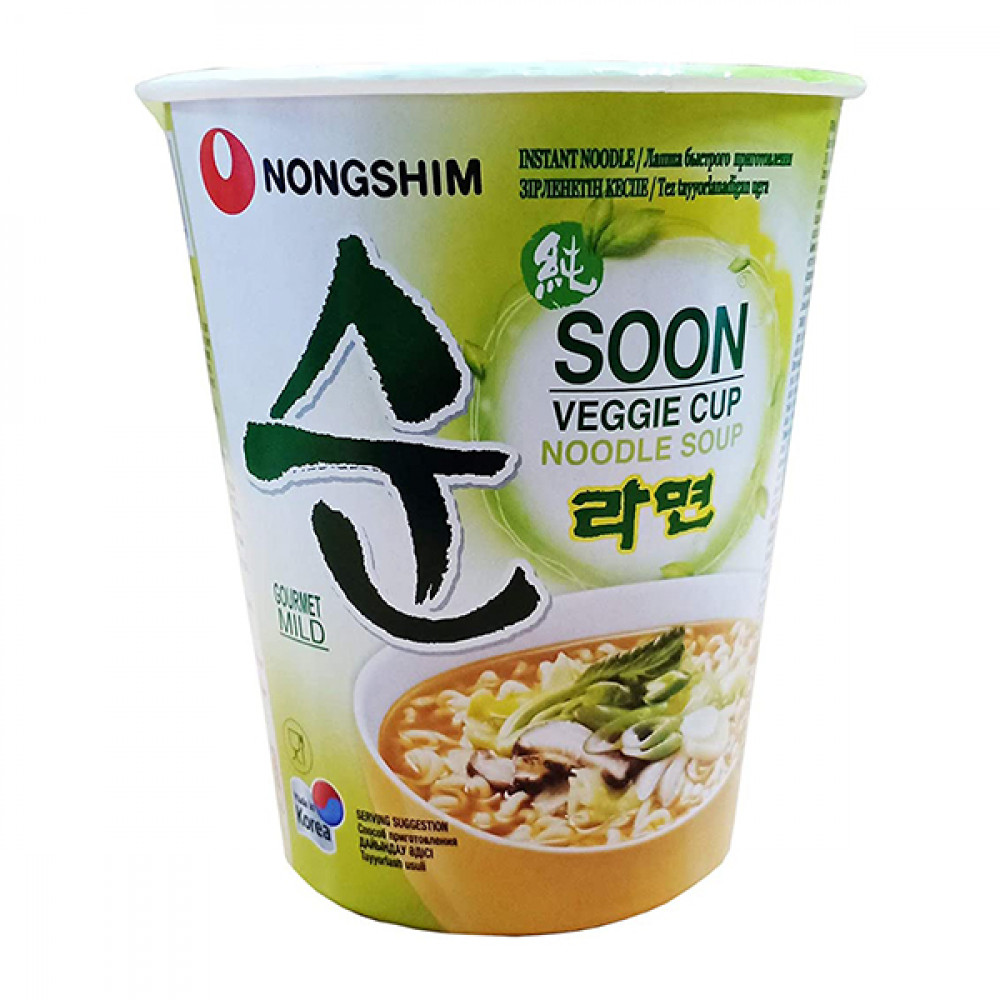 Nongshim Cup Noodles Soon Veggie 75Gm