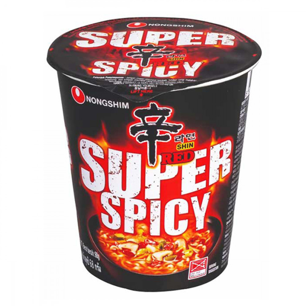 Nongshim Cup Noodles Super Spicy Red 75Gm