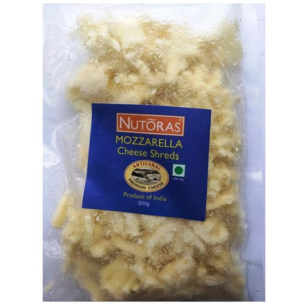 NUTORAS MOZZARELLA CHEESE SHREDS 200G