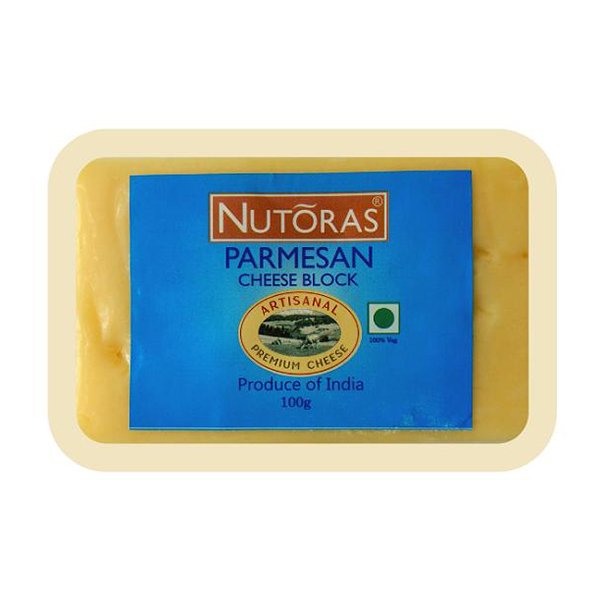 NUTORAS PARMESAN CHEESE BLOCK 100G