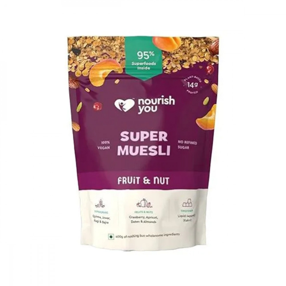 NY Muesli Fruit & Nut 400g