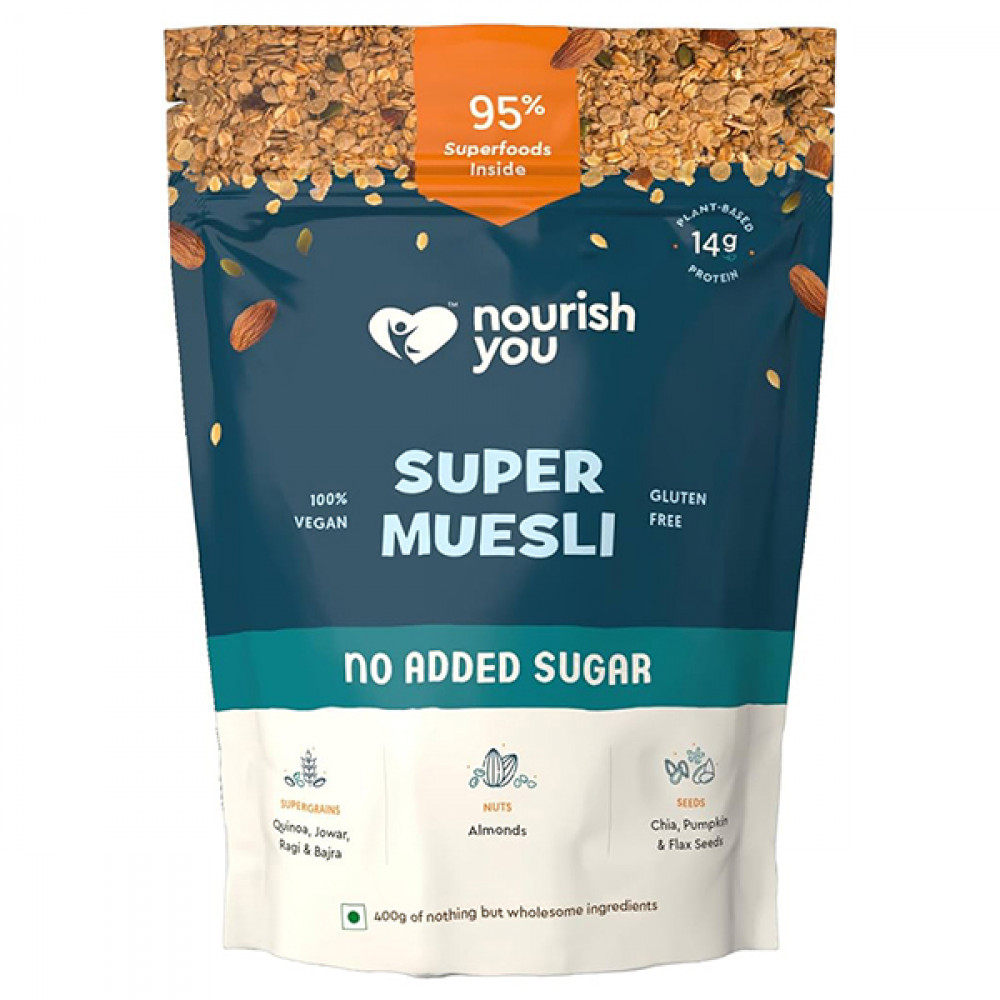 NY Muesli No Added Sugar 400g