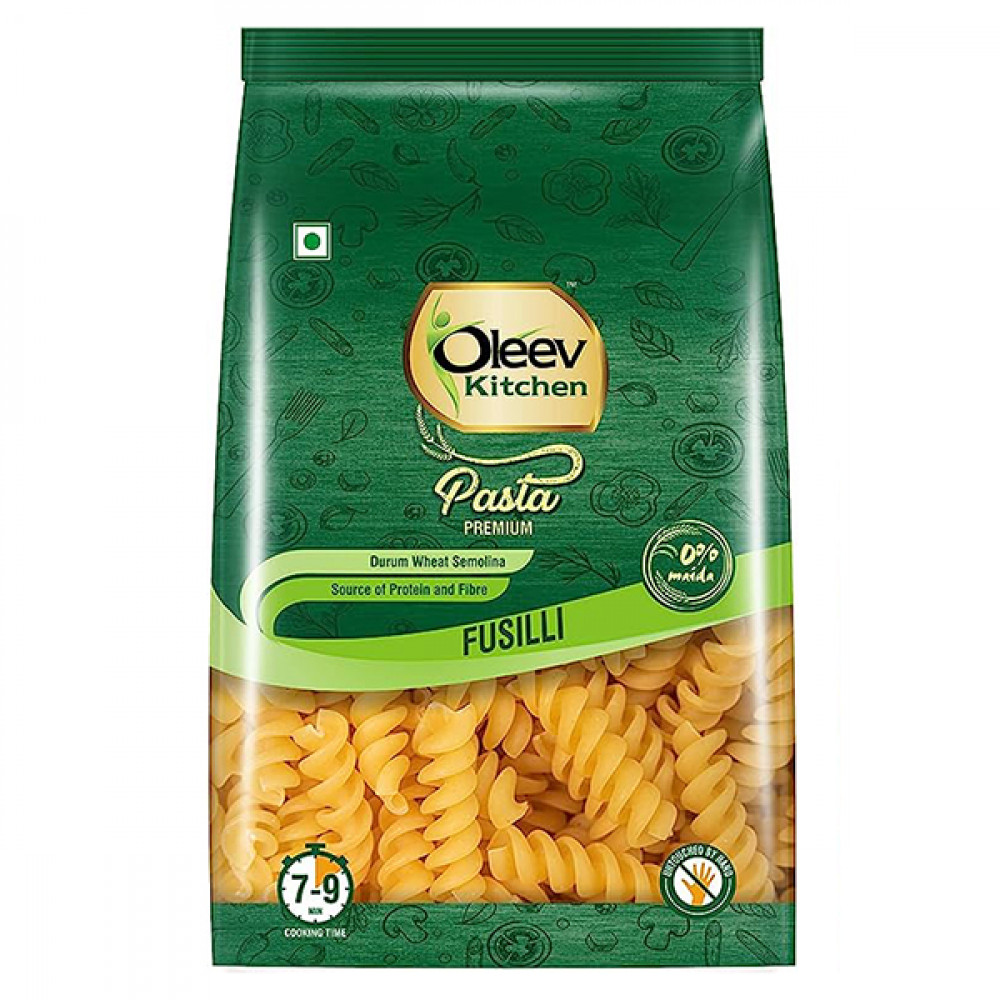 Oleev Pasta Fusilli 400Gm (Buy 1 Get 1 Free)