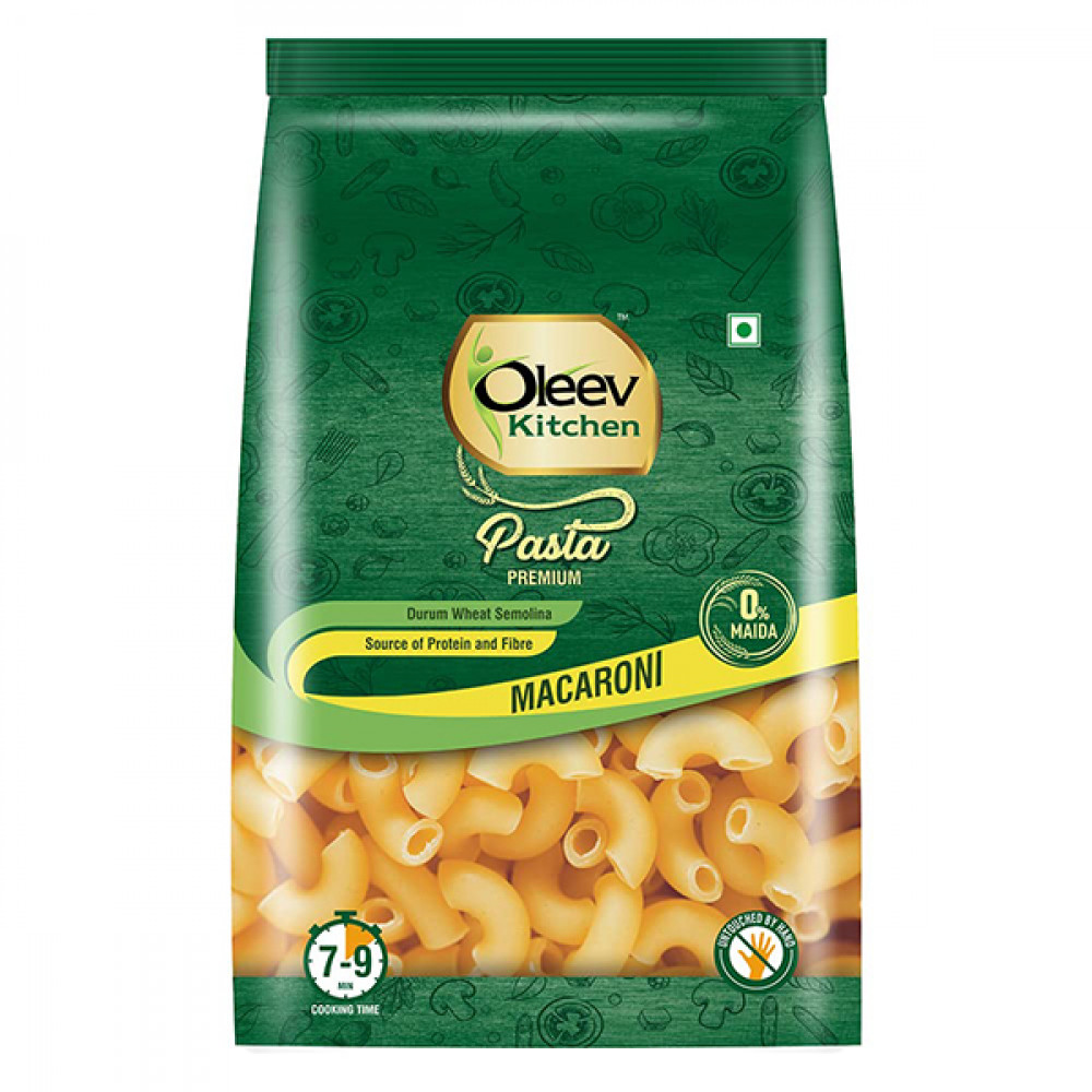 Oleev Pasta Macaroni 400g (Buy 1 Get 1 Free)