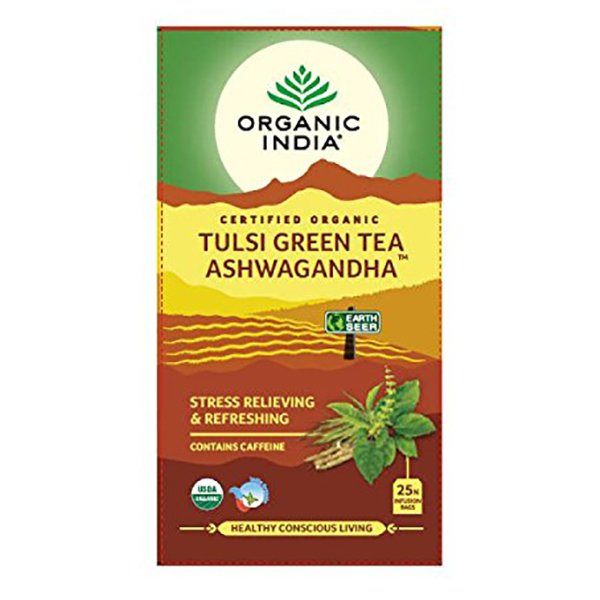 ORAGINC INDIA GREEN TEA ASHWAGANDHA