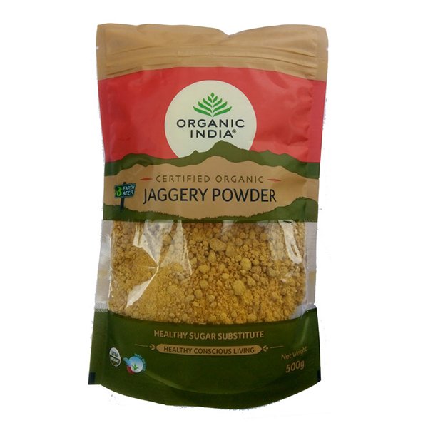 ORGANIC INDIA JAGGERY POWDER 500G