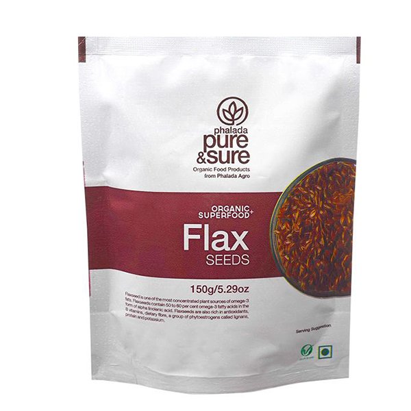 P&S Organic Flax Seeds  150gm