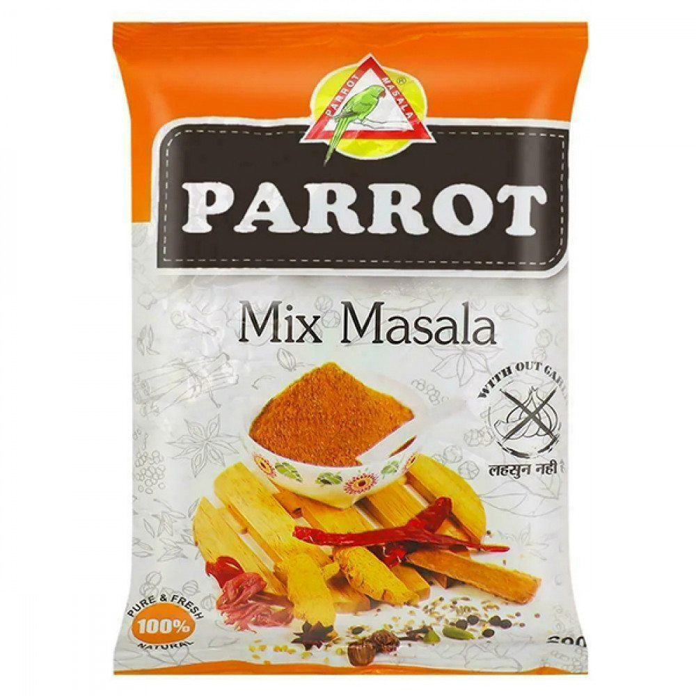 Parrot Mix Masala 200Gm (with Garlic)