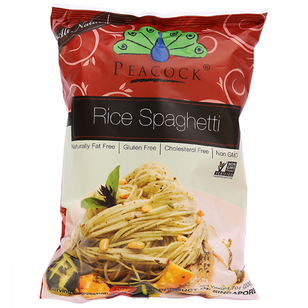 Peacock Rice Spaghetti  200g