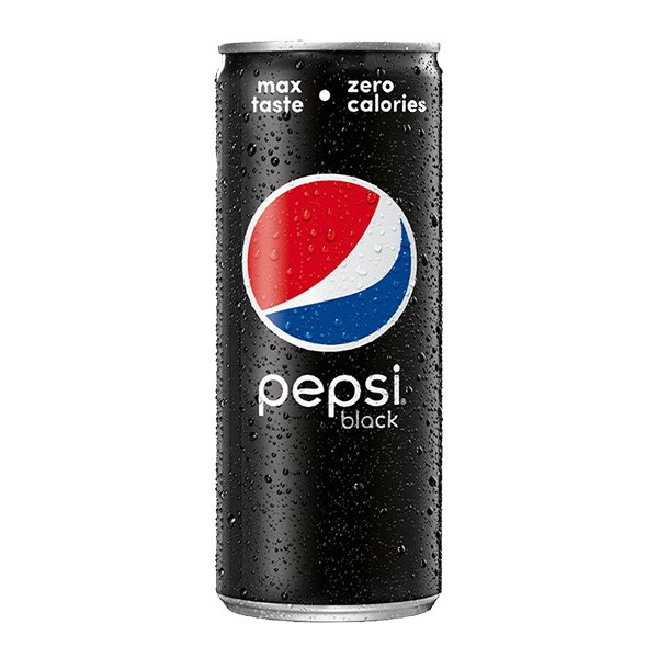 PEPSI BLACK CAN 250ML