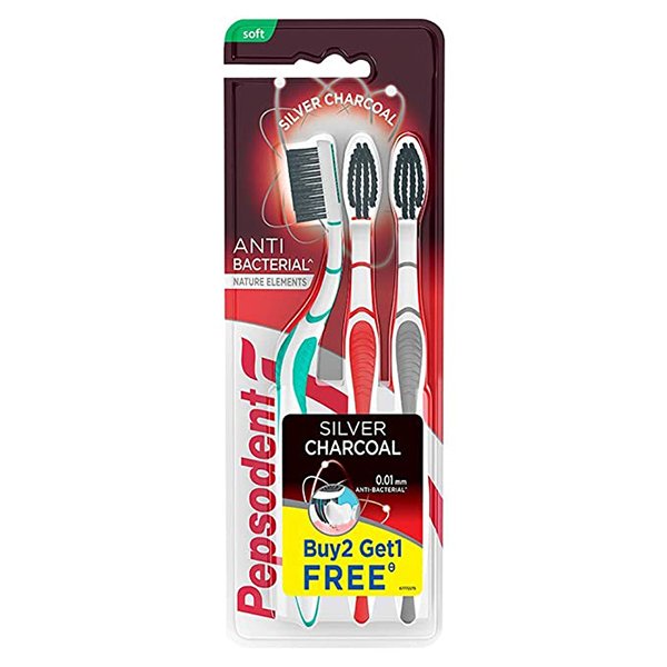 PEPSODENT TB ANTI BACTERIAL SILVER CHARCOAL B2G1