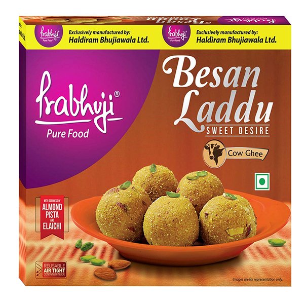 Prabhuji Besan Laddu 336g (Buy 1 Get 1 Free)