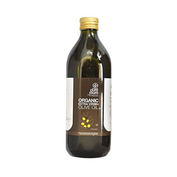 PURE&SURE ORGANIC EXTRA VIRGIN OLIVE OIL 1LTR