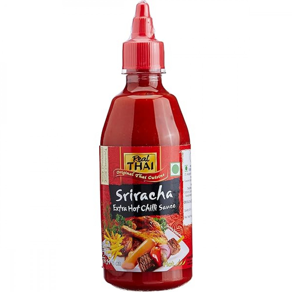 Real Thai Sriracha Hot Chilli Garlic Sauce 250Ml