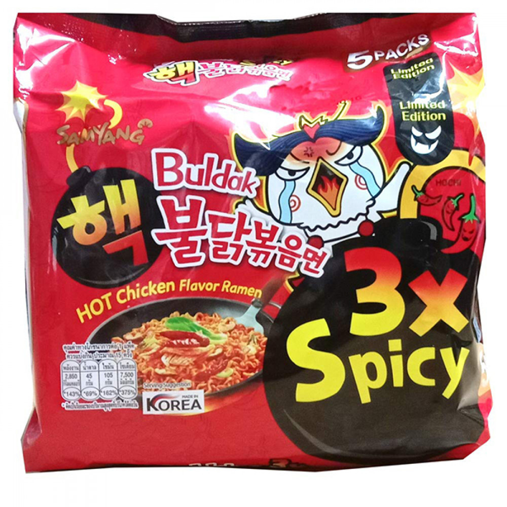 Samyang 3x Spicy Hot Chicken 140g