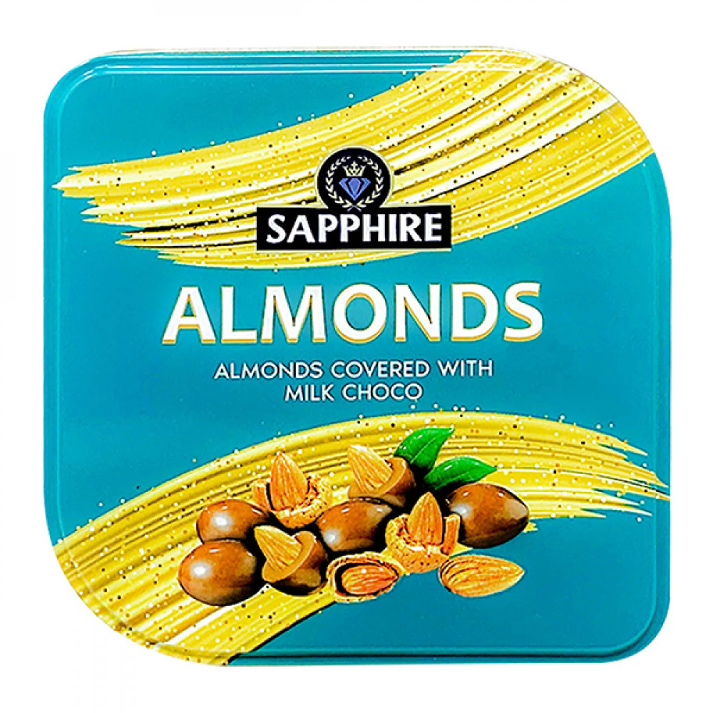 Sapphire Almonds Tin 90gm