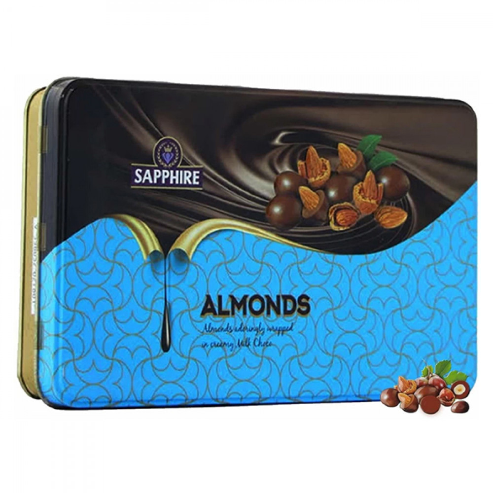 Sapphire Choco Coated Nuts Almond 175gm