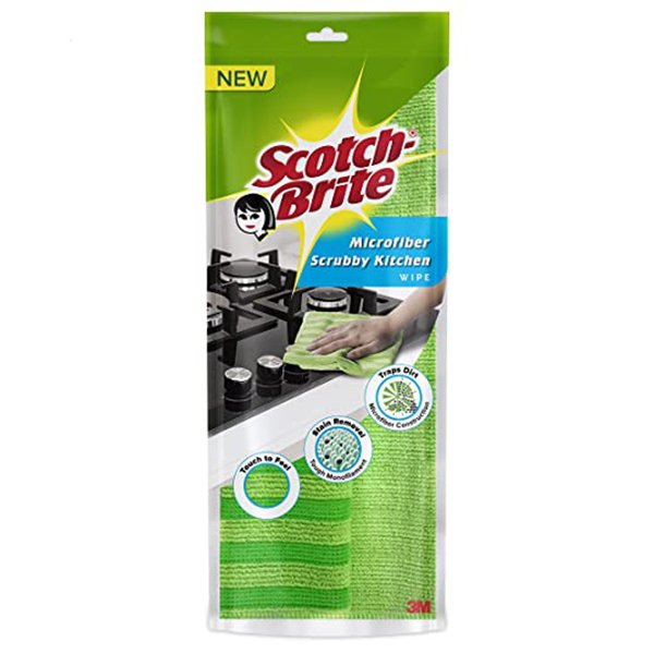 SB MICROFIBER SCRUBBY KITCHEN WIPE