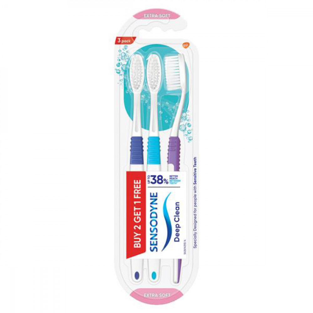 Sensodyne Deep Clean Tb Ex-soft Buy 2 Get 1 Free