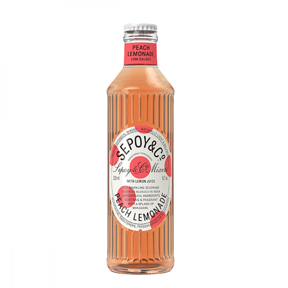 Sepoy &Co Peach Lemonade 200ml