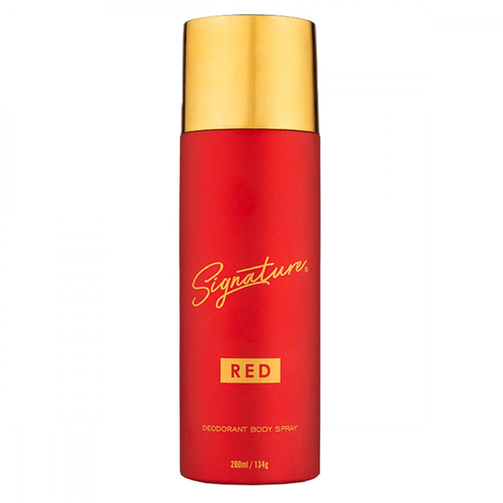 Signature Deo Bodyspray-Red 200ml (Buy 1 Get 1 Free)