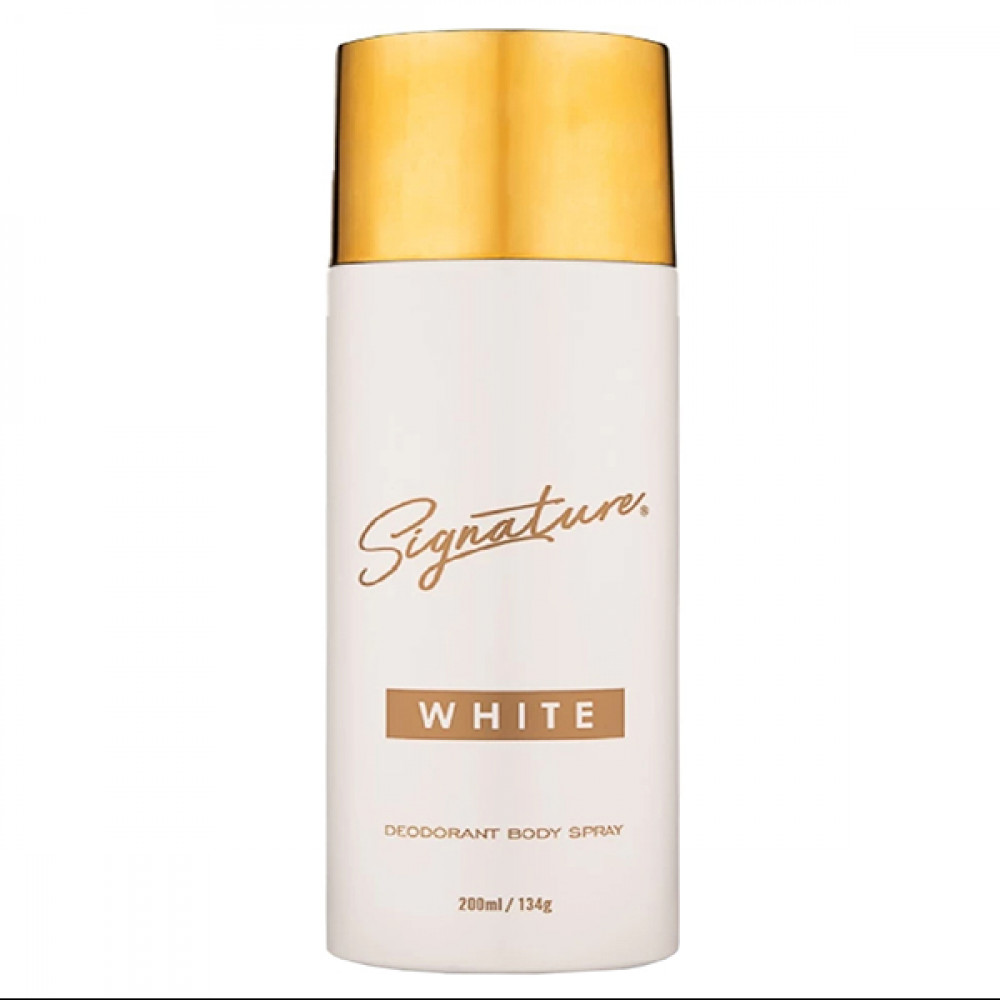 Signature Deo Bodyspray-White 200ml (Buy 1 Get 1 Free)