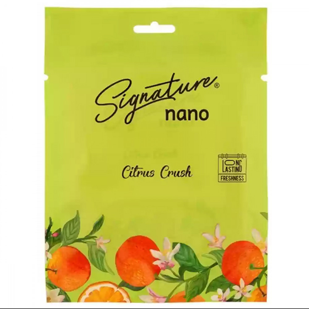 Signature Nano Air Freshner Citrush Crush 10Gm