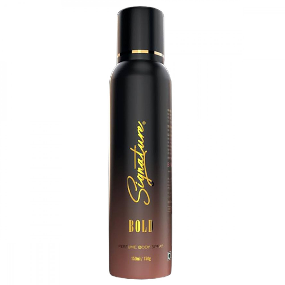 Signature Perfume Body Spray Bold 150ml (Buy 1 Get 1 Free)