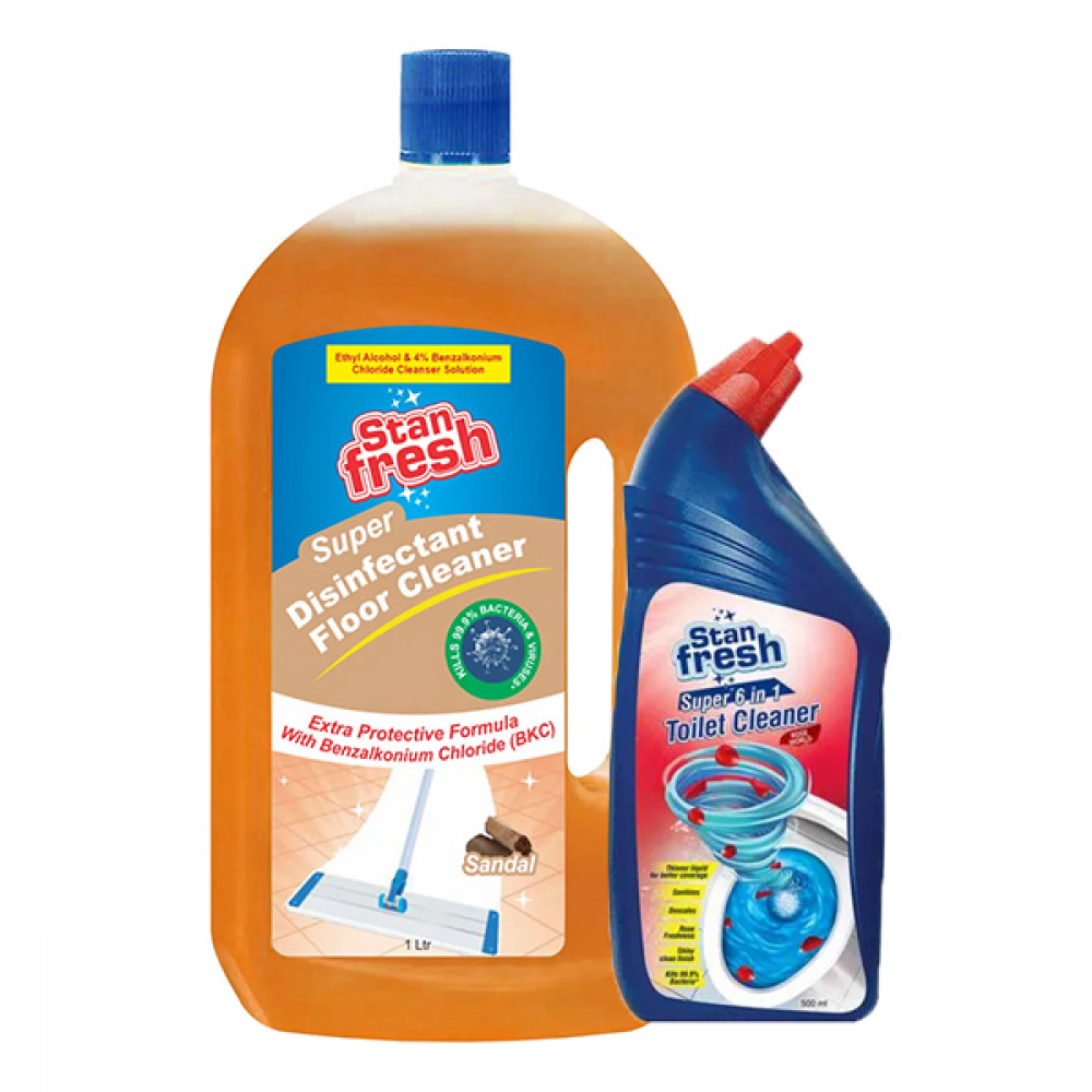 Stan Fresh Fc Sandal 1l+Toilet Cleaner 500ml Rose