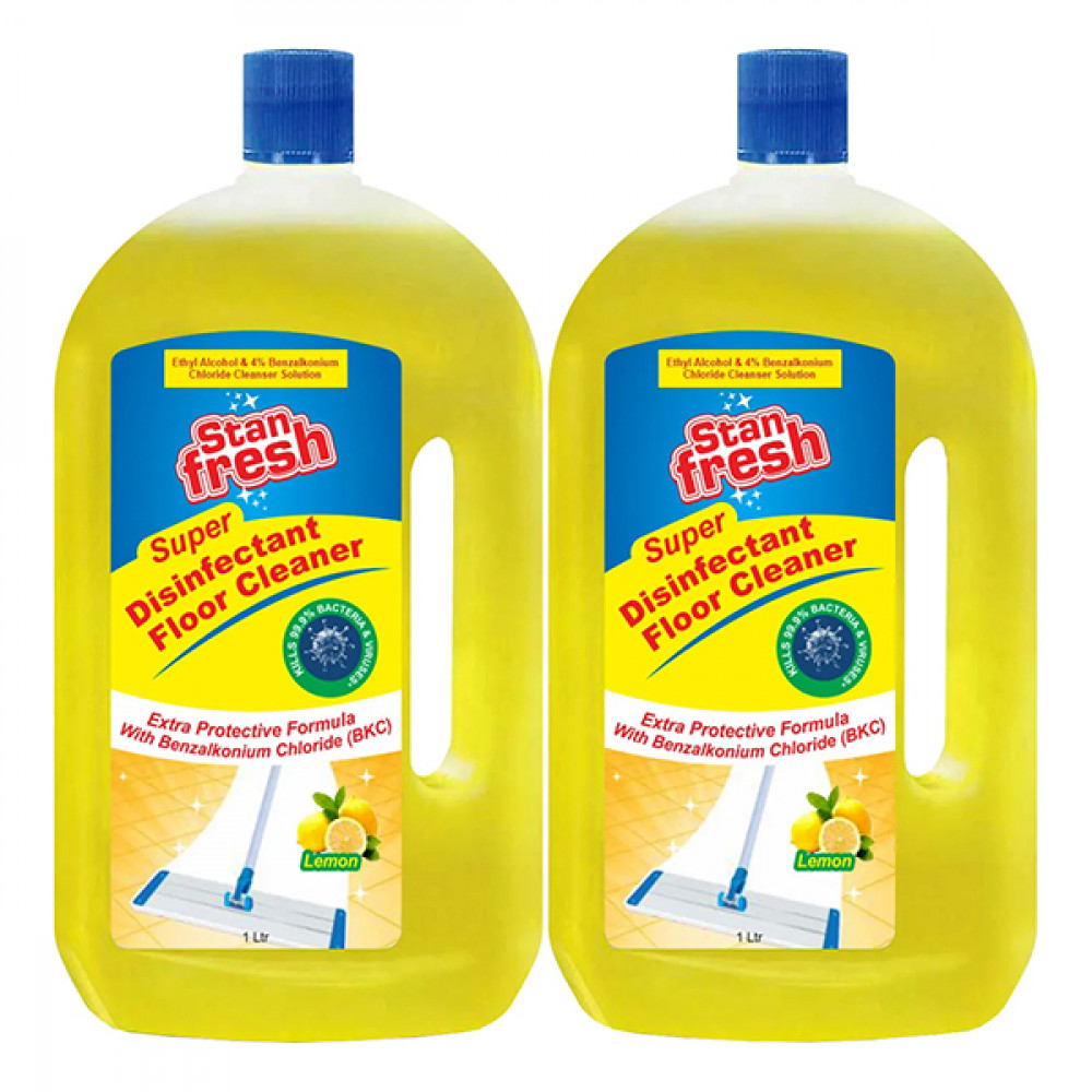 Stan Fresh Floor Cleaner Lemon 1ltr+1ltr