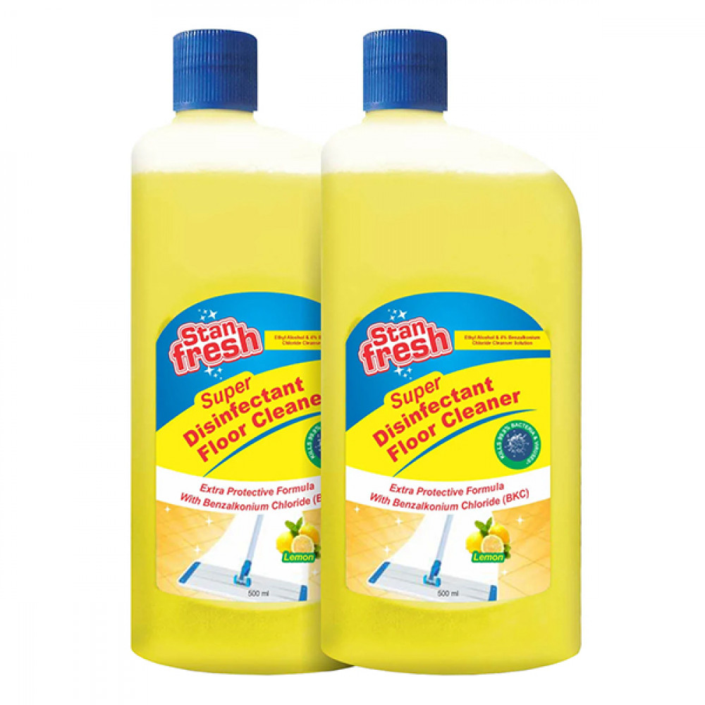 Stan Fresh Floor Cleaner Lemon 500ml+500ml