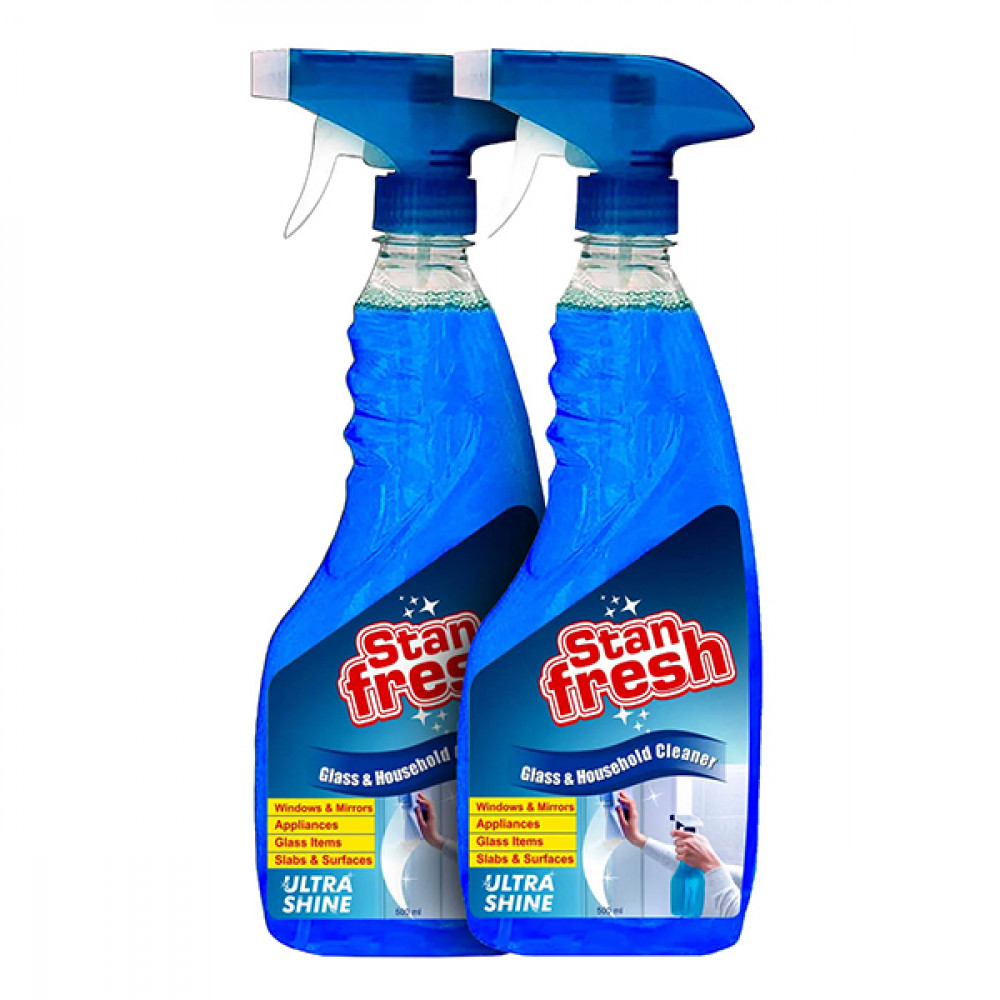 Stan Fresh Glass Cleaner 500ml+500ml