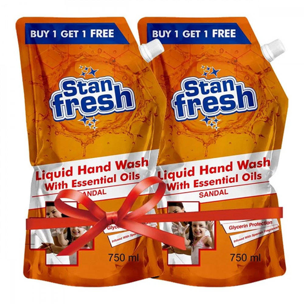 Stan Fresh Hand Wash Sandal 750ML B1G1 Pouch